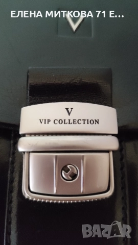 Луксозна мъжка чантичка от естествена кожа, снимка 3 - Чанти - 51638828