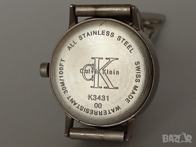 Дамски стоманен часовник CK Calvin Klein , снимка 2 - Дамски - 53580300
