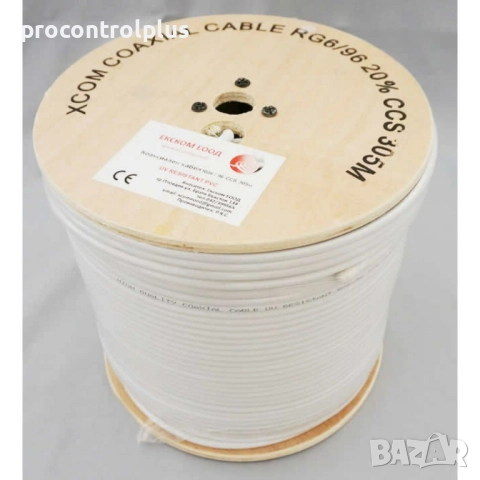 Коаксиален кабел RG6/96 CCS 305м с високо съдържание на мед, снимка 2 - Други - 51660290