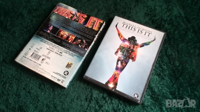 Колекция 2 ДВД Michael Jackson This is it, снимка 2 - DVD дискове - 51307669