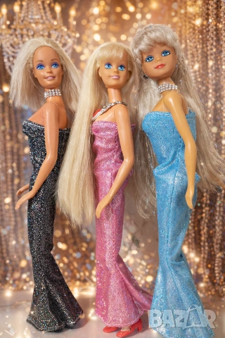 Ретро кукли Барби, Синди и Стефи от 70-80те + ретро дрешки