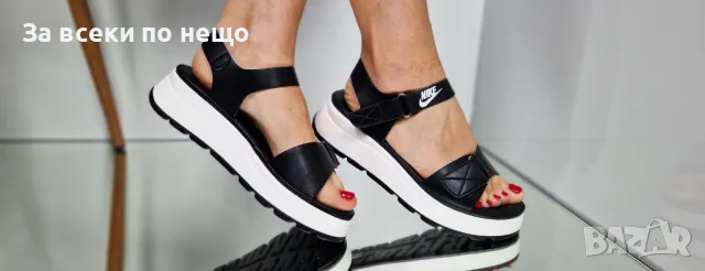 Nike Дамски Сандали Найк - 2 Налични Цвята Код P560, снимка 9 - Сандали - 50425277
