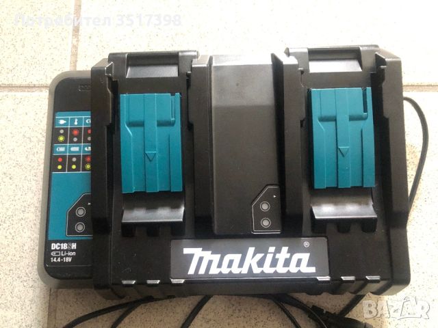 Ново двойно зарядно Makita , снимка 3 - Други инструменти - 45952535