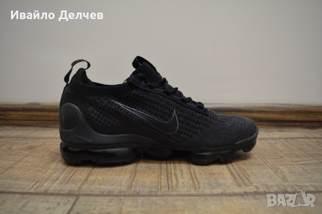 Nike Air Vapourmax 2021 Flyknit Black , снимка 5 - Маратонки - 44959583