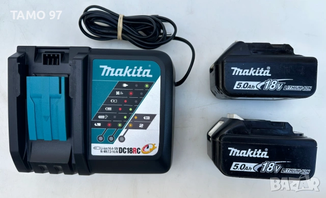 Makita DGA511 - Безчетков ъглошлайф 2x18V 5.0Ah 2024г. като нов!, снимка 10 - Ъглошлайфи - 53226098
