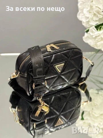 Guess Дамска Чанта С Дълга Дръжка За През Рамо Гес - Налични Различни Цветове Код E564, снимка 11 - Чанти - 50824756