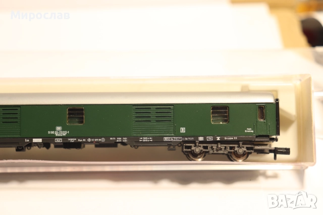 Fleischmann ''N'' 1/160 ЛОКОМОТИВ ВАГОН ВЛАК ВЛАКЧЕ ЖП, снимка 5 - Колекции - 52639333