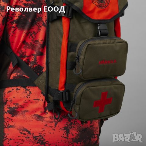 Раница Harkila - Wildboar Pro, в цвят Willow green/Orange, снимка 7 - Екипировка - 45282292