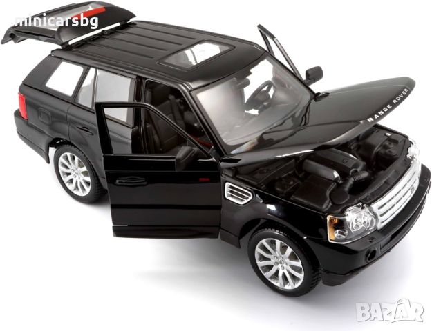 1:18 Метални колички: Range Rover Sport - Bburago Gold, снимка 2 - Колекции - 45143405