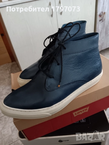 Дамски ест. кожа кецове НОВИ, снимка 3 - Маратонки - 52166795