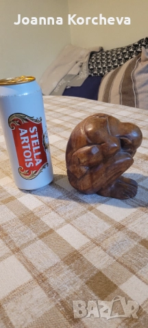 Дървена статуетка, снимка 6 - Антикварни и старинни предмети - 52989967