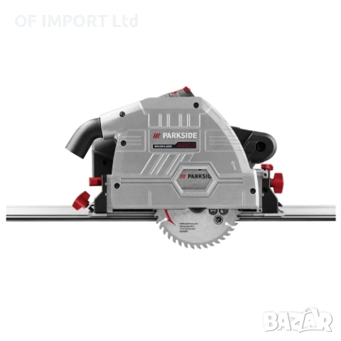 Потапящ Акумулаторен Безчетков Ръчен Циркуляр PARKSIDE Perfomance PPTSA 20-Li C3, снимка 5 - Други инструменти - 51427027
