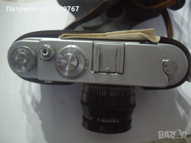 Стар фотоапарат''Зоркии 4'', снимка 5 - Антикварни и старинни предмети - 53526371