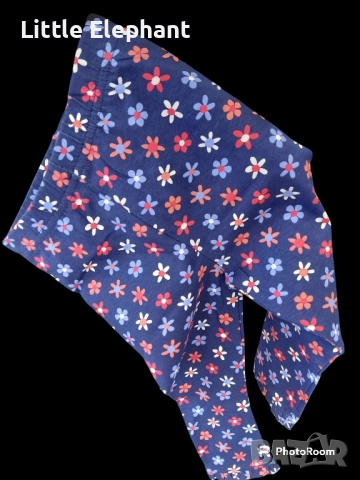 Клинче за 12-18 мес мом цветя бяло,червено и синьо,колекция"Flowers",Англия/ново