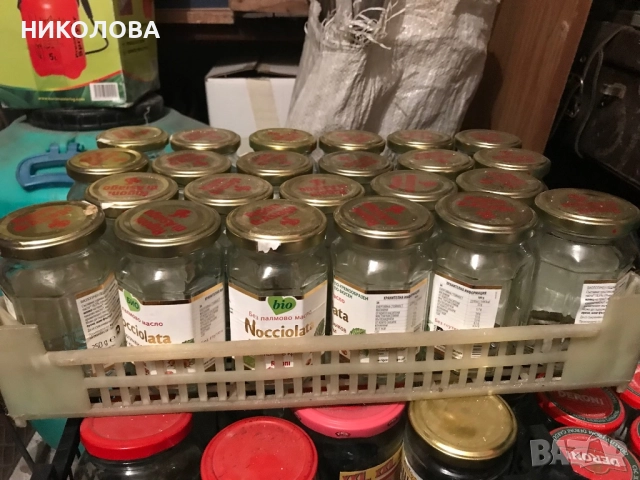 Стъклени буркани, различни размери и форми, снимка 2 - Буркани, бутилки и капачки - 52139300