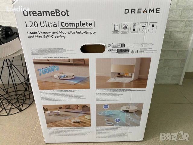 Прахосмукачка робот Dreame L20 Ultra AI видео Mop Self Cleaning 7000Pa, снимка 11 - Прахосмукачки - 45995708