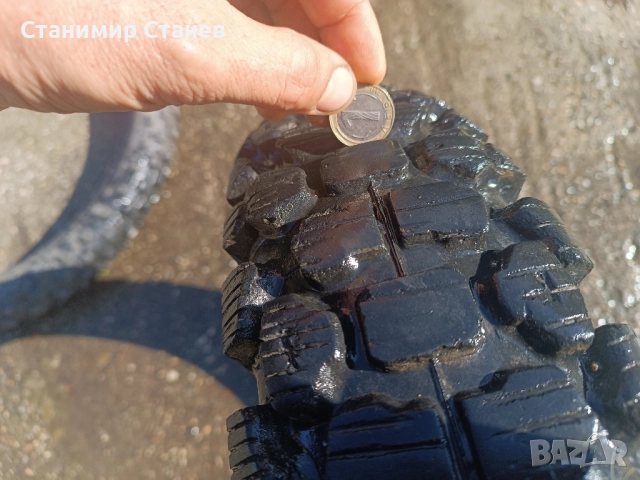 Задна гума 4.60/17 Shinko Golden boy SR244, снимка 4 - Гуми и джанти - 52353724