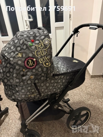  Детска количка Cybex Priam Rebellious, снимка 10 - Детски колички - 54146764