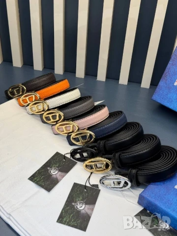 колани от естествена кожа в кутия diesel , снимка 6 - Колани - 50595465