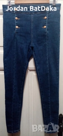 Дамски слимфит дънки М#