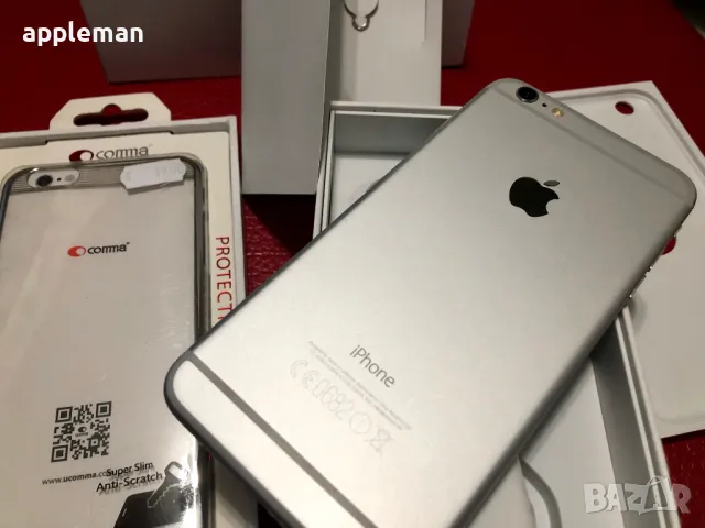 Apple iPhone 6s Plus 64Gb Silver Фабрично отключен, снимка 7 - Apple iPhone - 47078956