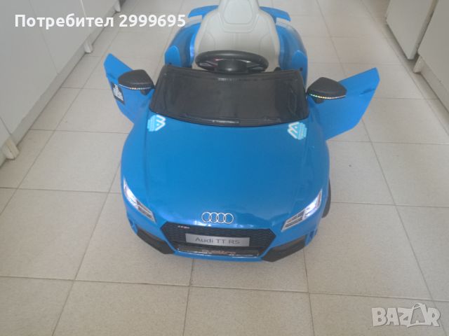 Акумулаторна детска кола Ауди ТТ рс/Audi TT RS, снимка 1