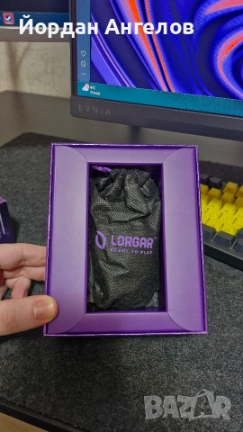 Мишка Lorgar MSA10W , снимка 3 - Клавиатури и мишки - 53120702