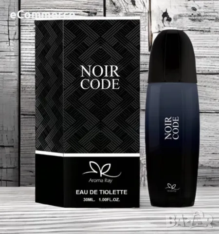 Тоалетна вода за мъже Noir Code Eau De Tiolette, снимка 4 - Мъжки парфюми - 47655654