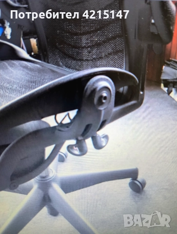 Herman Miller(Aeron)-работен ергономичен офис стол, снимка 6 - Столове - 52245857