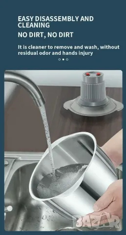 Супер цена! Нов кухненски чопър 3 литра, Неръждаема стомана, 2 скорости, 4 остриета, снимка 6 - Чопъри и пасатори - 50437282