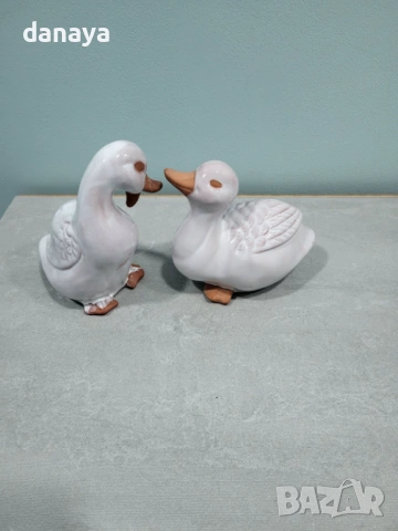 6540  Декоративни фигурки патета керамика ретро , снимка 6 - Други стоки за дома - 53999588