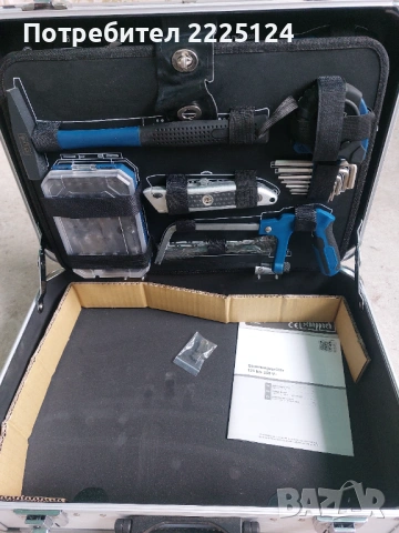 Продавам чисто нов куфар с инструменти Scheppach TB150, снимка 3 - Куфари с инструменти - 53400156