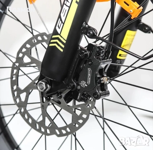 НОВО !!! Електрически Велосипед Emoko C93 Dual 2*1000W 48V/23Ah 50 км.ч , снимка 11 - Велосипеди - 52023217