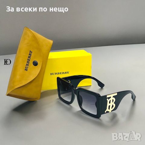 Слънчеви очила с UV400 защита с калъф и кутия Burbbery Код D154 - Различни цветове, снимка 4 - Слънчеви и диоптрични очила - 46417975