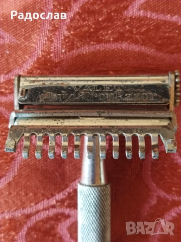 стара английска самобръсначка VALET, снимка 6 - Мъжка козметика - 53850223