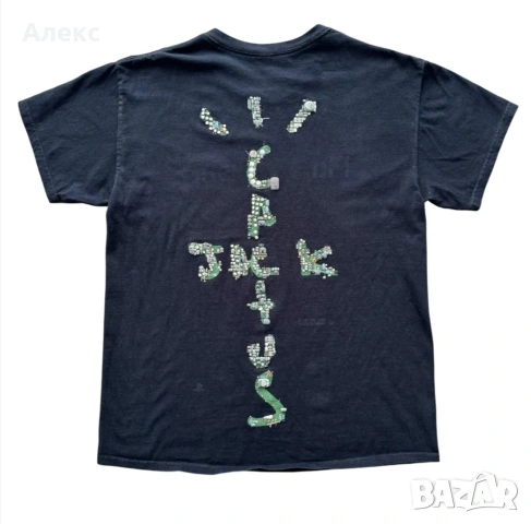 Travis Scott x Playstation Puffprint Motherboard tee , снимка 2 - Тениски - 53952797