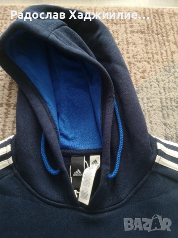 Adidas hoodie XL, снимка 2 - Суичъри - 53752502