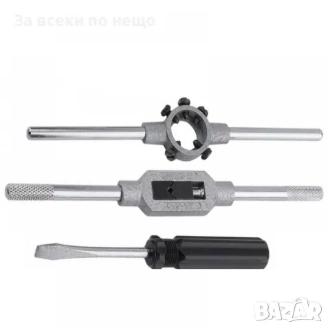 Комплект метчици и плашки 32 части PATRON, снимка 7 - Други инструменти - 50361206