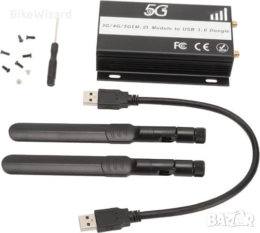 ASHATA NGFF M.2 към USB 3.0 адаптер слот за сим карта  за LTE 4G 5G модули НОВО, снимка 5 - Друга електроника - 45847078