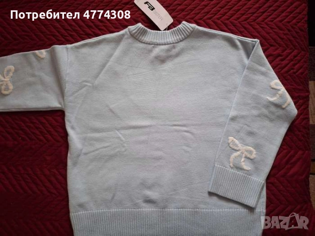 НОВ Пуловер FB sister XXS, снимка 3 - Блузи с дълъг ръкав и пуловери - 54009728