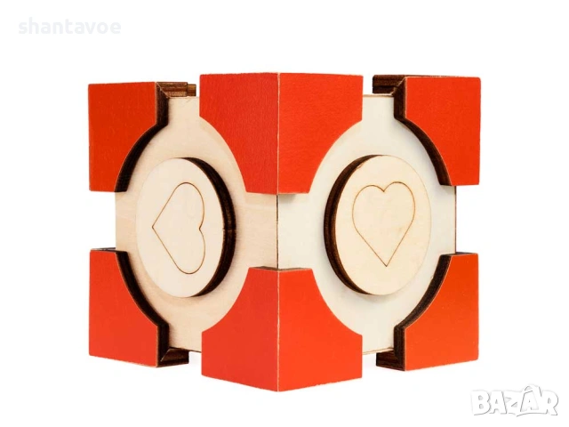 Ескейп кутия дървен пъзел Сърце, снимка 2 - Романтични подаръци - 53711939
