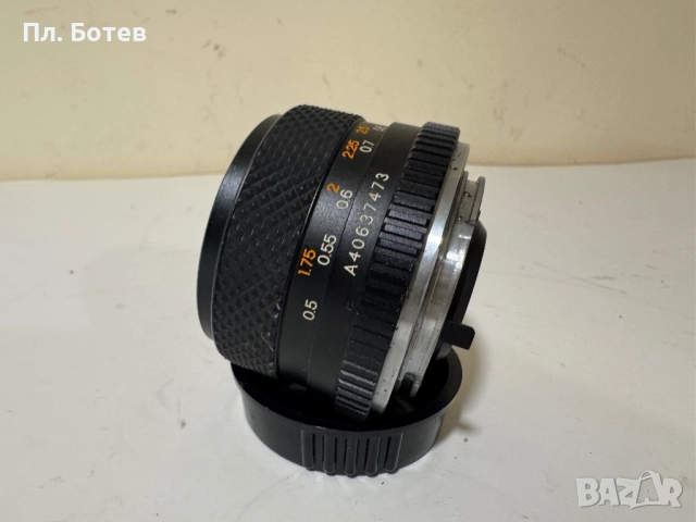Обектив Yashica 1:1.9 50 mm, снимка 4 - Обективи и филтри - 52643393