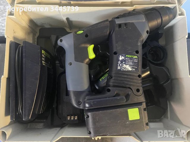 Festool BHC 18, снимка 3 - Бормашини - 49525999