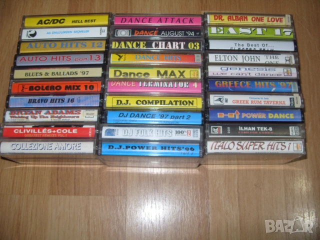 Аудио касети - 74 броя за 35 € 