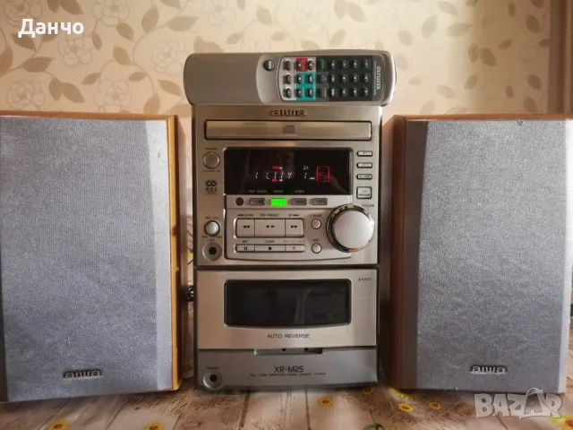 Уредба AIWA XR-M25 – Мини система, снимка 2 - Аудиосистеми - 47041185