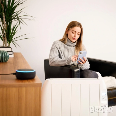 Маслен радиатор Taurus Malbork Connect 1500/2000W с опция за управление чрез Wi-Fi, снимка 6 - Друга електроника - 51926096