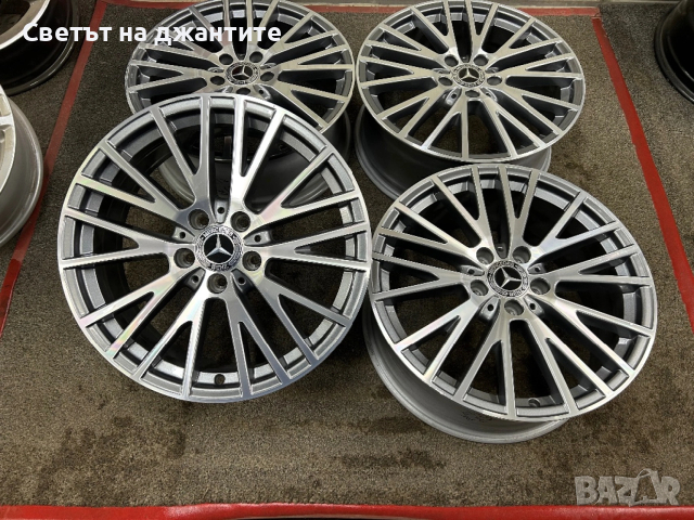  Джанти 18 Цола Mercedes A B C CLA GLB GLA Оригинални, снимка 2 - Гуми и джанти - 53573424