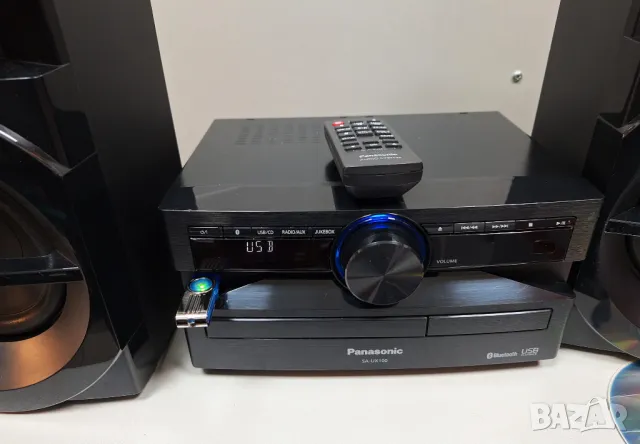 Аудио система Panasonic SC-UX100E  Вluеtооth,CD MP3, UЅВ, FМ , снимка 11 - Аудиосистеми - 48156654