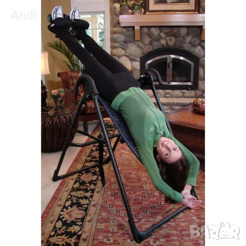Инверсна лежанка inSPORTline Inverso, снимка 2 - Фитнес уреди - 53576422
