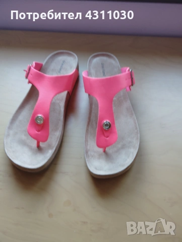 Нови дамски чехли Graceland между пръстите 42номер, снимка 1 - Чехли - 53366300